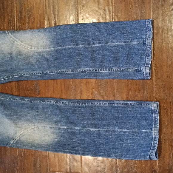 Diesel Lowky SP Premi Stretch Denim Button Back Straight Leg  #ash 008JS Size 29 - Picture 4 of 9